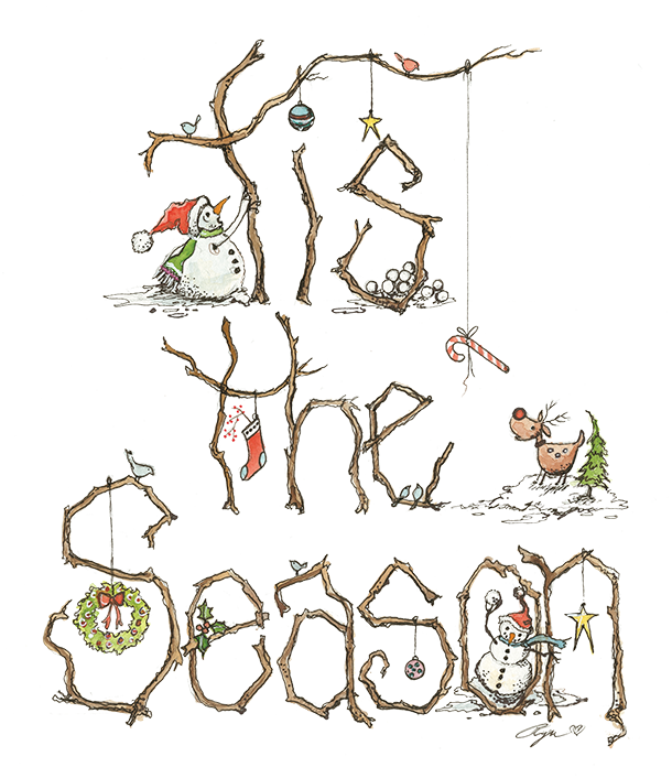 Tis The Season - Art Print