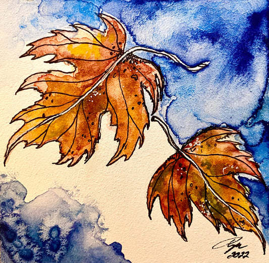 Fall Leaves - Art Print